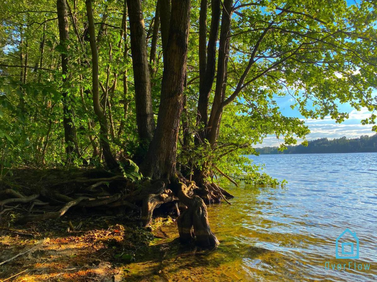 Holibobos Year Round Cottage In Kamien By The Lake Only 30 Minutes From Gdansk And Gdynia المظهر الخارجي الصورة